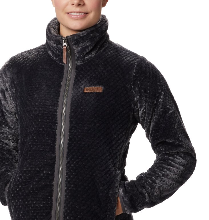 Толстовка Columbia Fire Side™ II Sherpa FZ W - темно-сірий