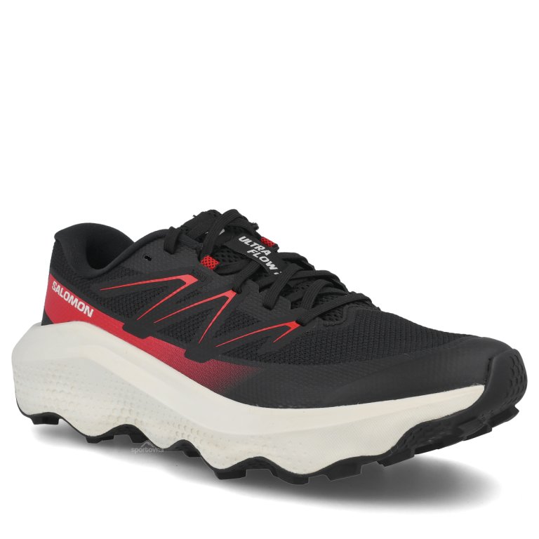 Obuv Salomon Ultra Flow 2 M - čierna/červená/biela