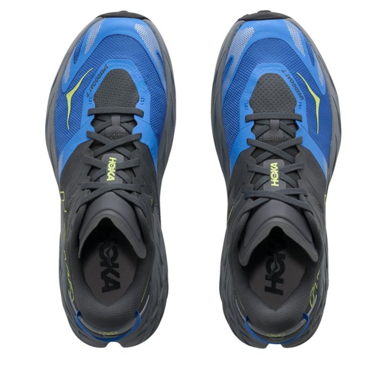 Obuv Hoka Speedgoat 7 M - šedá/modrá