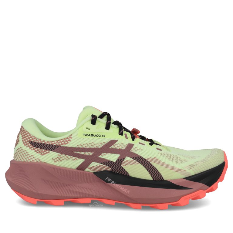 Obuv Asics Trabuco 14 M - zelená/hnědá