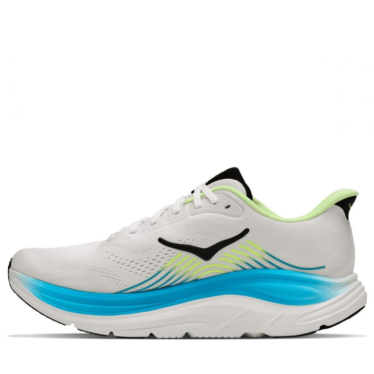 Obuv Hoka Clifton 11 Wide M - bílá/modrá