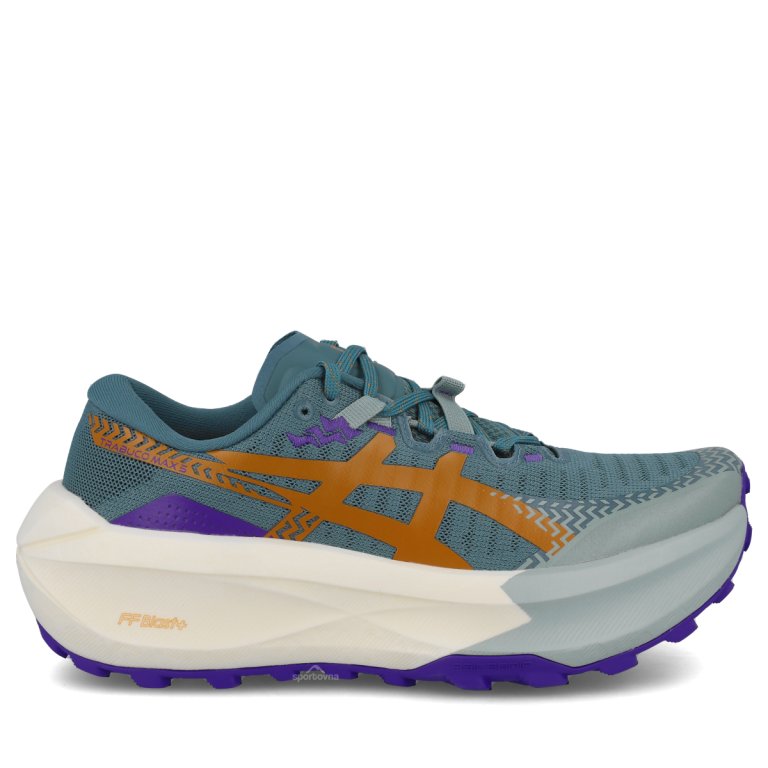 Obuv Asics Trabuco Max 5 W - modrá/oranžová