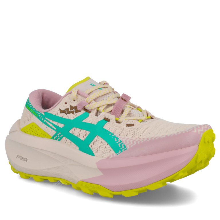 Obuv Asics Trabuco Max 5 W - růžová/zelená