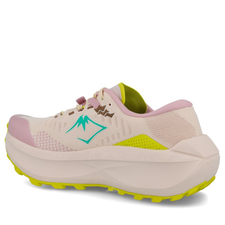 Obuv Asics Trabuco Max 5 W - růžová/zelená