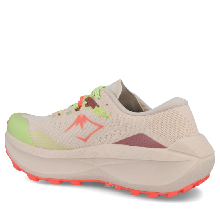 Obuv Asics Trabuco Max 5 W - oranžová/zelená