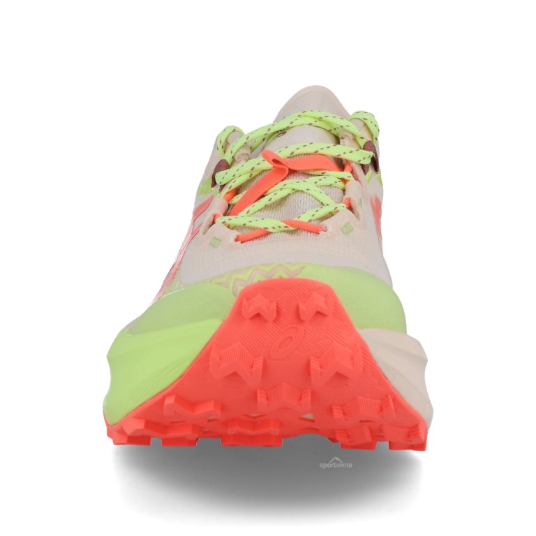 Obuv Asics Trabuco Max 5 W - oranžová/zelená