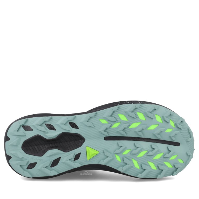 Obuv Asics Trabuco 14 M - tmavě zelená/oranžová