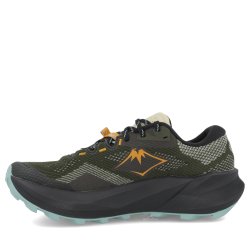 Obuv Asics Trabuco 14 M - tmavě zelená/oranžová