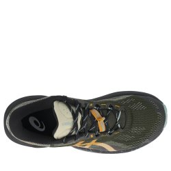 Obuv Asics Trabuco 14 M - tmavě zelená/oranžová