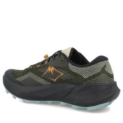 Obuv Asics Trabuco 14 M - tmavě zelená/oranžová