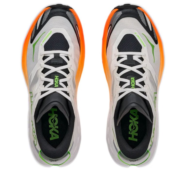 Obuv Hoka Speedgoat 7 M - šedá/oranžová