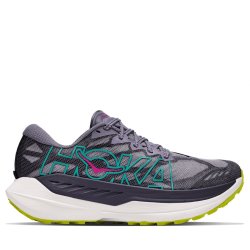 Obuv Hoka Rocket X Trail W - fialová/žlutá