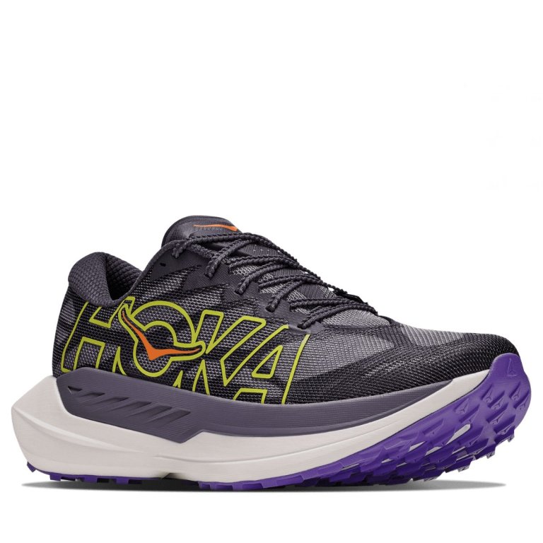 Obuv Hoka Rocket X Trail M - modrá/fialová