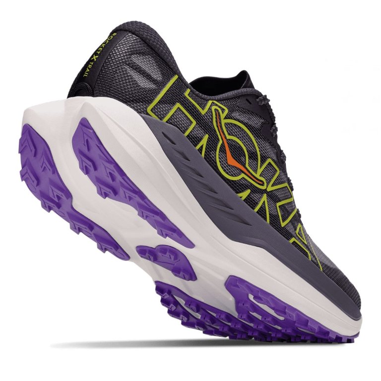 Obuv Hoka Rocket X Trail M - modrá/fialová