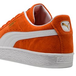 Obuv Puma Suede Classic - oranžová/bílá