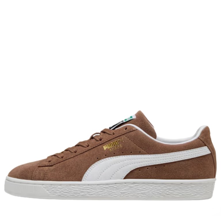Obuv Puma Suede Classic - hnědá/bílá