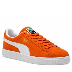 Obuv Puma Suede Classic - oranžová/bílá