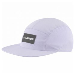 Kšiltovka Salomon Bonatti WP Five Panel Cap - fialová