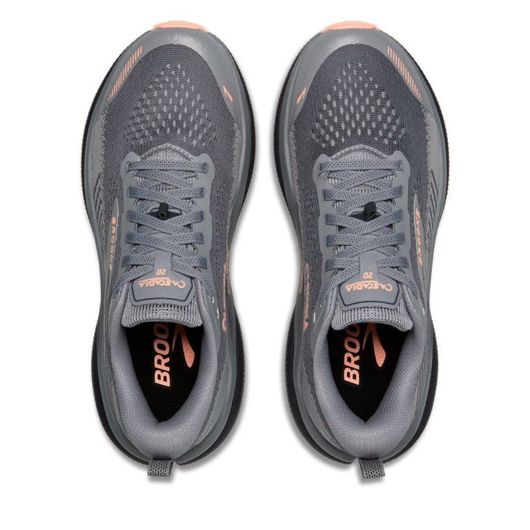 Obuv Brooks Cascadia 20 W - černá/šedá
