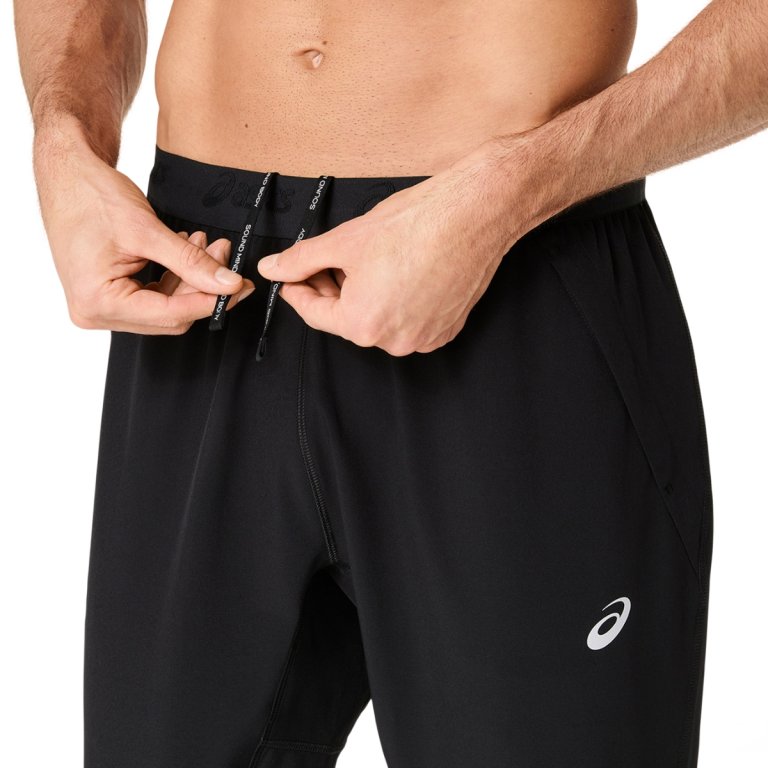 Штани Asics Road Pant M — чорні