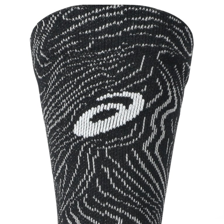 Шкарпетки Asics Fujitrail Graphic Crew Sock — чорні/сірі