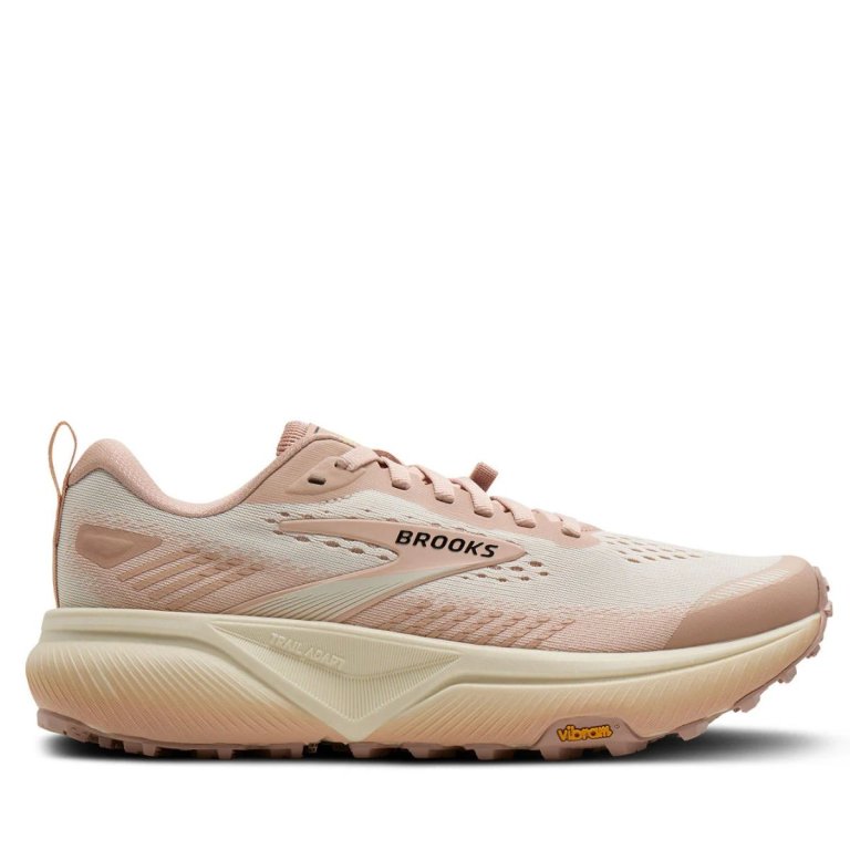 Obuv Brooks Cascadia 20 W - růžová/bílá