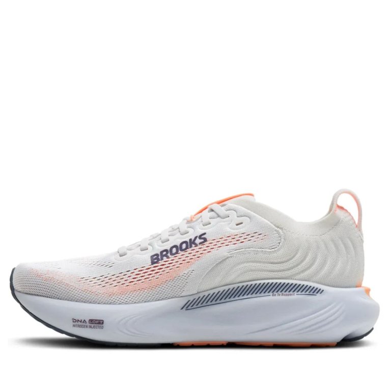 Obuv Brooks Adrenaline GTS 25 W - bílá/oranžová