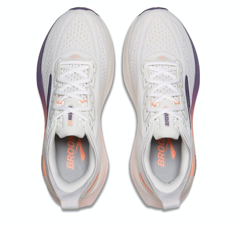 Obuv Brooks Glycerin 23 W - bílá/fialová