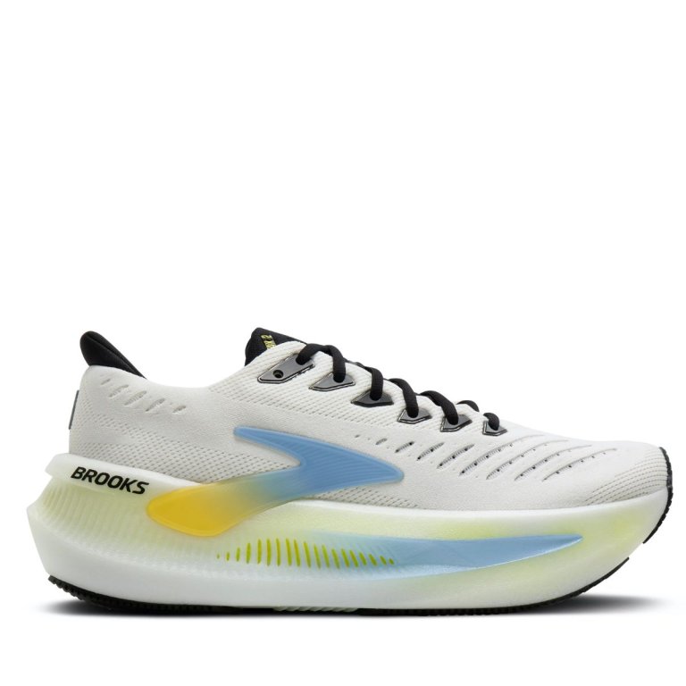 Obuv Brooks Glycerin Max 2 M - bílá/modrá/žlutá