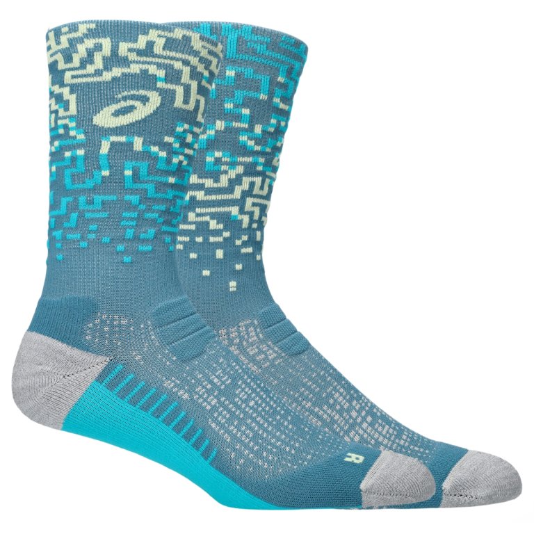 Ponožky Asics Performance Run Sock Crew - modrá