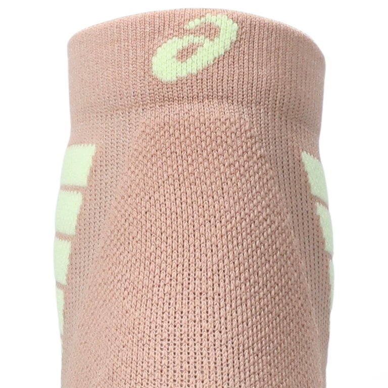 Ponožky Asics Fujitrail Quarter Sock - hnědá/zelená
