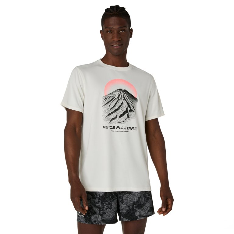 Tričko Asics Fujitrail Logo SS Top M - bílá