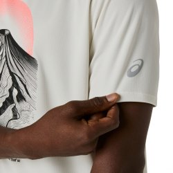Tričko Asics Fujitrail Logo SS Top M - bílá
