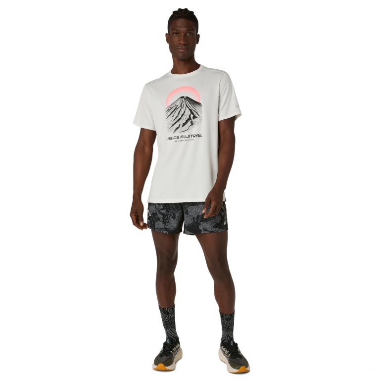 Tričko Asics Fujitrail Logo SS Top M - bílá