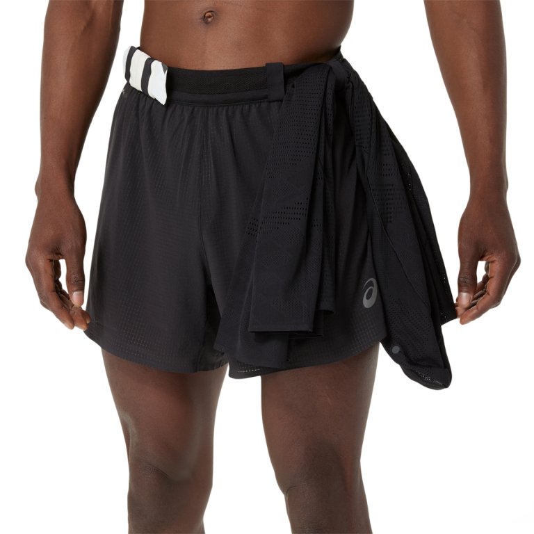 Šortky Asics Metarun 5In Short M – čierne