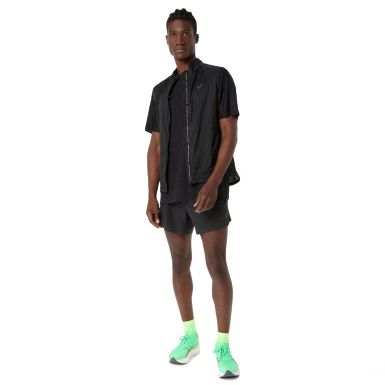Šortky Asics Metarun 5In Short M – čierne
