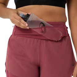 Šortky Asics Fujitrail Elite Short W – červené