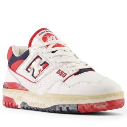 Obuv Snkrs New Balance 550s - biela/červená