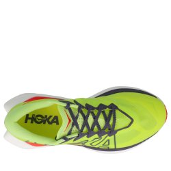 Obuv Hoka Rocket X Trail M - žlutá/červená