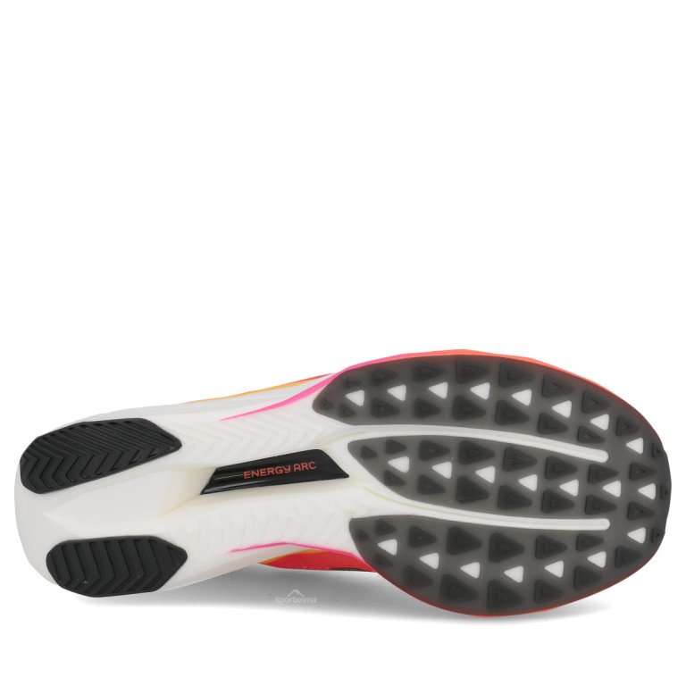 Obuv New Balance FuelCell SC Elite v5 W - oranžová/růžová