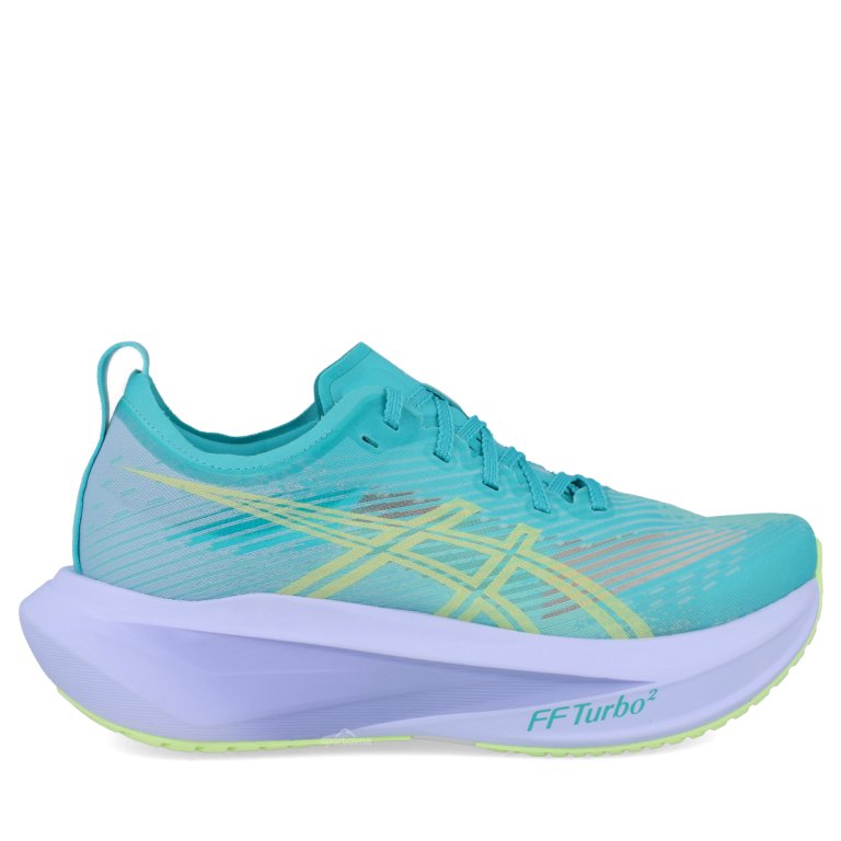 Obuv Asics Megablast - světle modrá/zelená