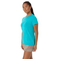 Tričko Asics Road Seamless SS Top W - modrá