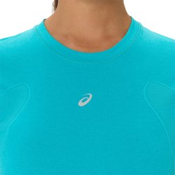 Tričko Asics Road Seamless SS Top W - modrá