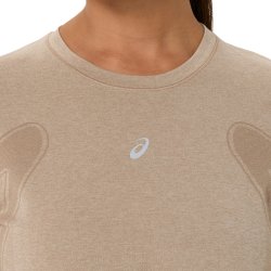 Tričko Asics Road Seamless LS Top W - béžová
