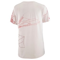 Tričko Salomon S/LAB Speed Tee W - bílá/červená