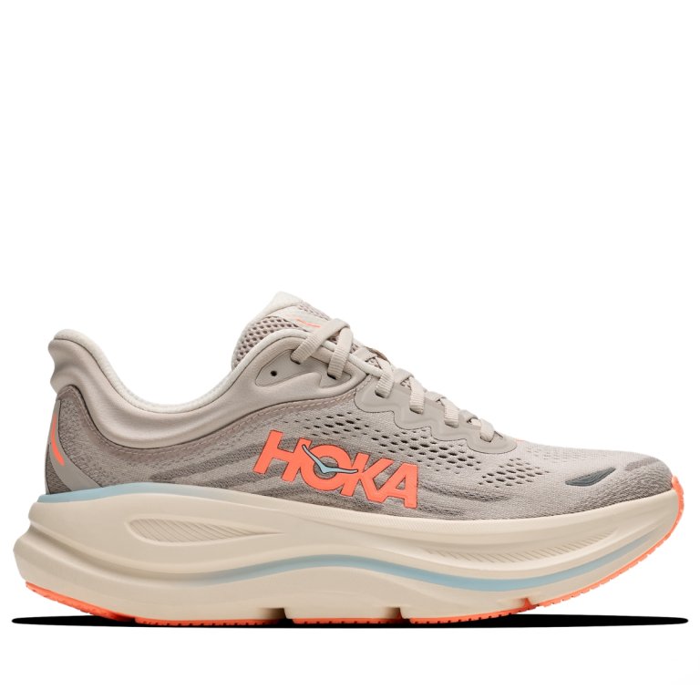 Obuv Hoka Bondi 9 W - šedá/oranžová