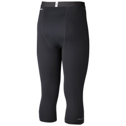 Легінси функціональні чоловічі Columbia Midweight 3/4 Tight w/Fly M - чорні