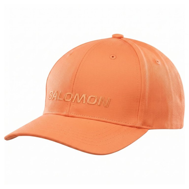 Kšiltovka Salomon Logo Cap - oranžová