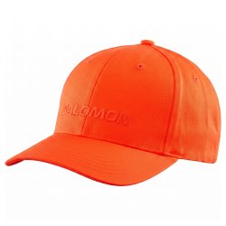 Kšiltovka Salomon Logo Cap - červená