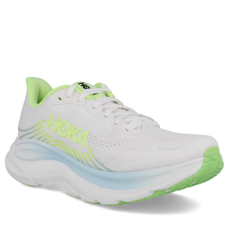 Topánky Hoka Clifton 11 W – biela/zelená